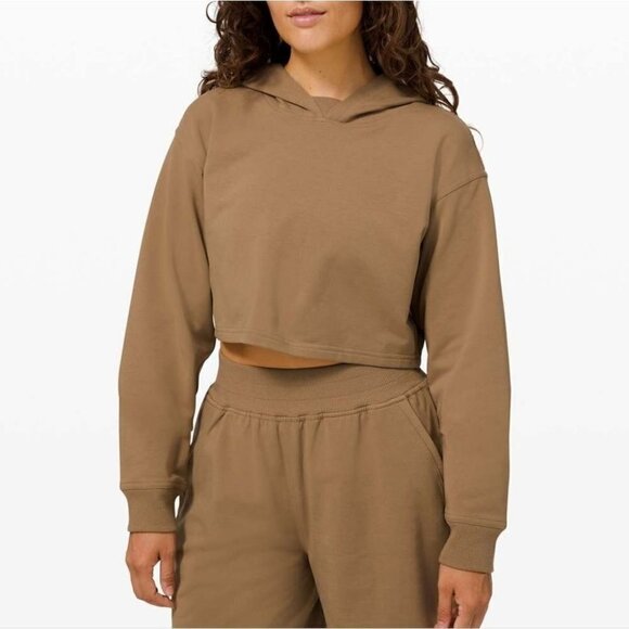 Lululemon | LA All Yours Cropped Hoodie in Frontier - Picture 1 of 11